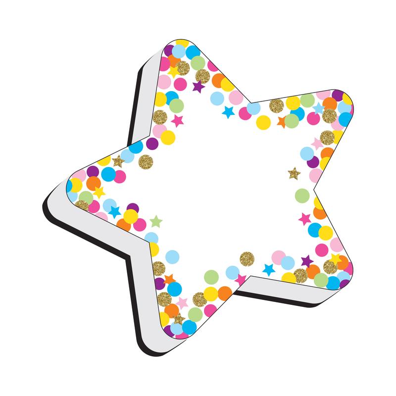 UPC 703185099905 product image for ASH09990 Magnetic Erasers Star Confetti Whiteboard | upcitemdb.com