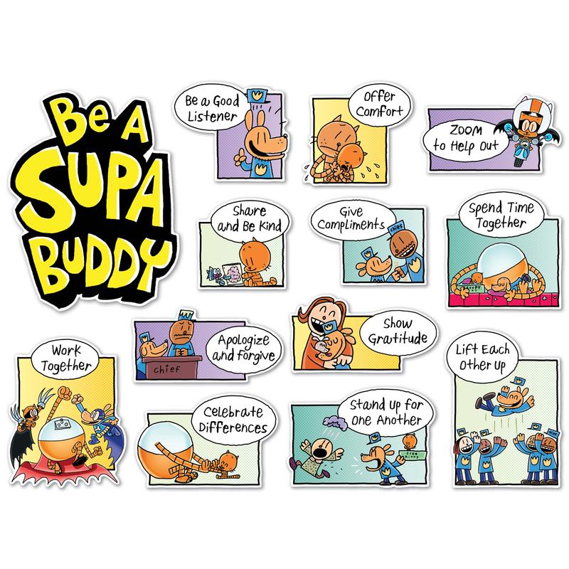 ISBN 9781338626131 product image for Scholastic Teaching Resources SC-862613 Dog Man Be A Supa Buddy Bulletin Board S | upcitemdb.com