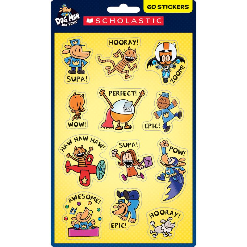 ISBN 9781338626179 product image for Scholastic Teaching Resources SC-862617 Stickers Dog Man | upcitemdb.com