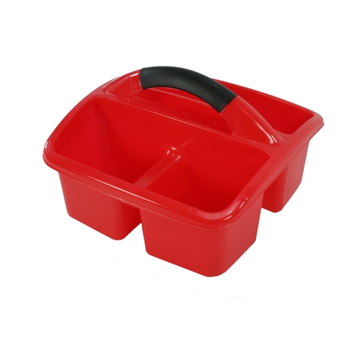 Romanoff Products Rom26902 9.5 X 9.5 X 6.5 In. Deluxe Small Utility Caddy, Red