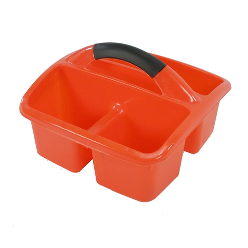 Romanoff Products Rom26909 9.5 X 9.5 X 6.5 In. Deluxe Small Utility Caddy, Orange