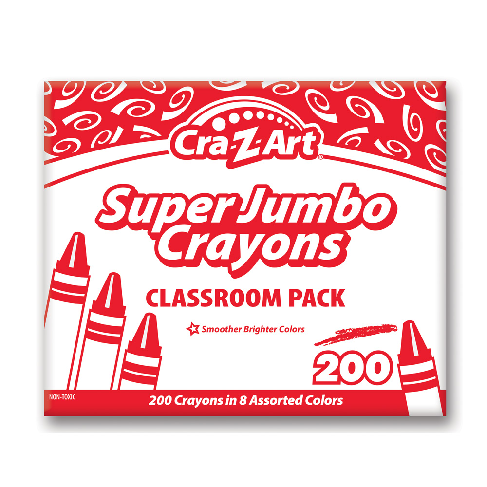 UPC 884920740136 product image for CZA740131 Super Jumbo Class Crayon - Pack of 200 | upcitemdb.com