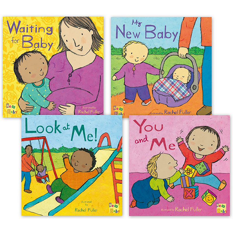 ISBN 9781786285294 product image for Books CPYCPNB New Baby Board Book, Multi Color - Set of 4 | upcitemdb.com