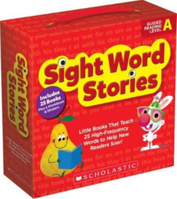 Scholastic Teaching Resources SC-714921 Sight Word Stories Level A Parent Flash Cards