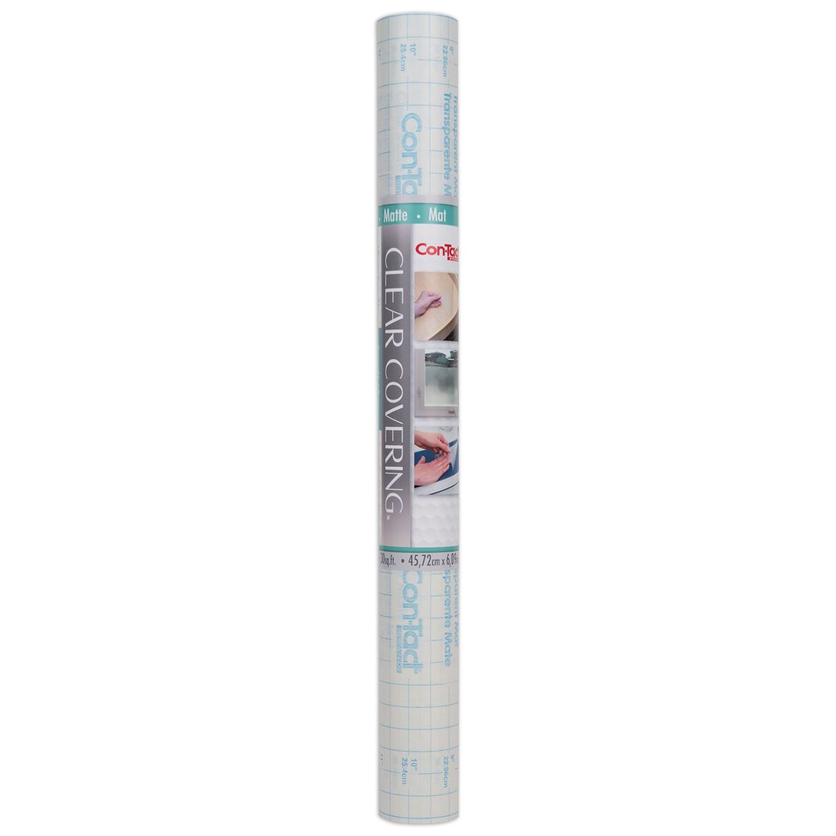UPC 790444117265 product image for KIT16FC9AC1206 18 in. x 16 ft. Adhesive Roll, Matte Clear | upcitemdb.com