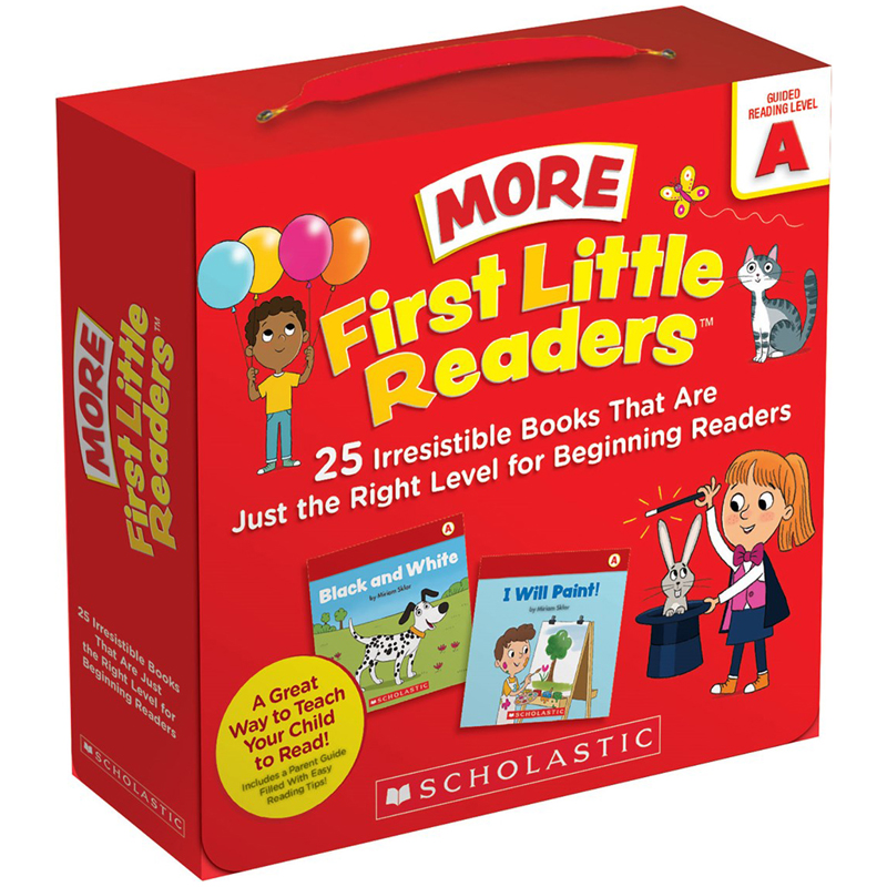 Scholastic Teaching Resources SC-709191 First Little Readers More Guided Reading Level A Books Parents Pack