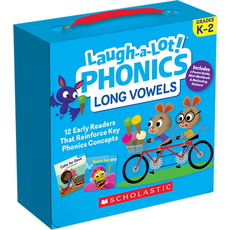 ISBN 9781338804522 product image for Scholastic Teaching Resources SC-736584 Laugh-a-Lot Phonics Long Vowels Parent P | upcitemdb.com