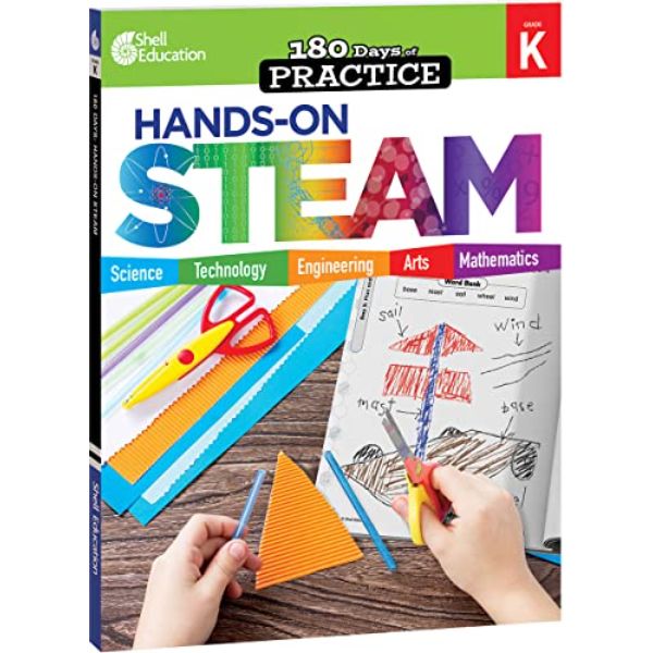ISBN 9781425825270 product image for SEP29648 Hands-On Steam 180 Days of Practice Book, Grade K | upcitemdb.com