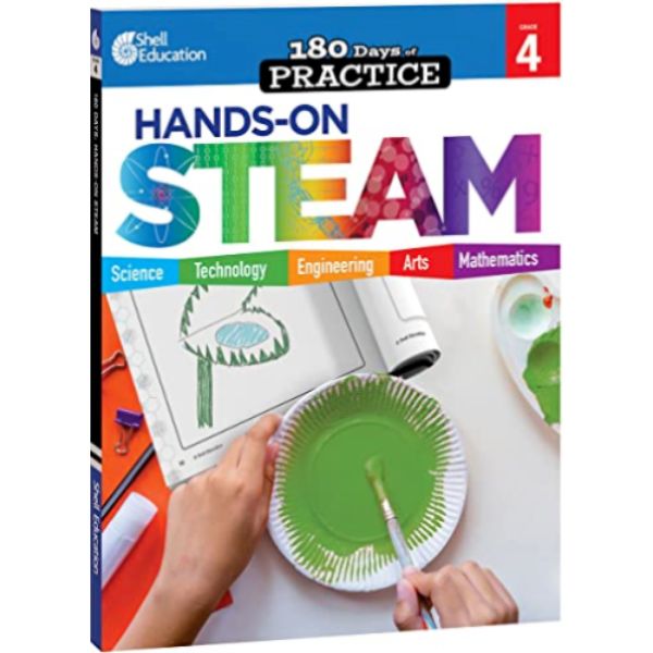ISBN 9781425825317 product image for SEP29645 Hands-On Steam 180 Days of Practice Book, Grade 4 | upcitemdb.com