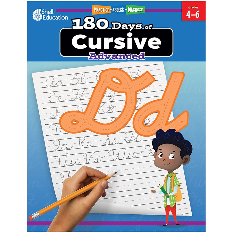 ISBN 9781087662442 product image for SEP130196 180 Days of Cursive Advanced Book | upcitemdb.com