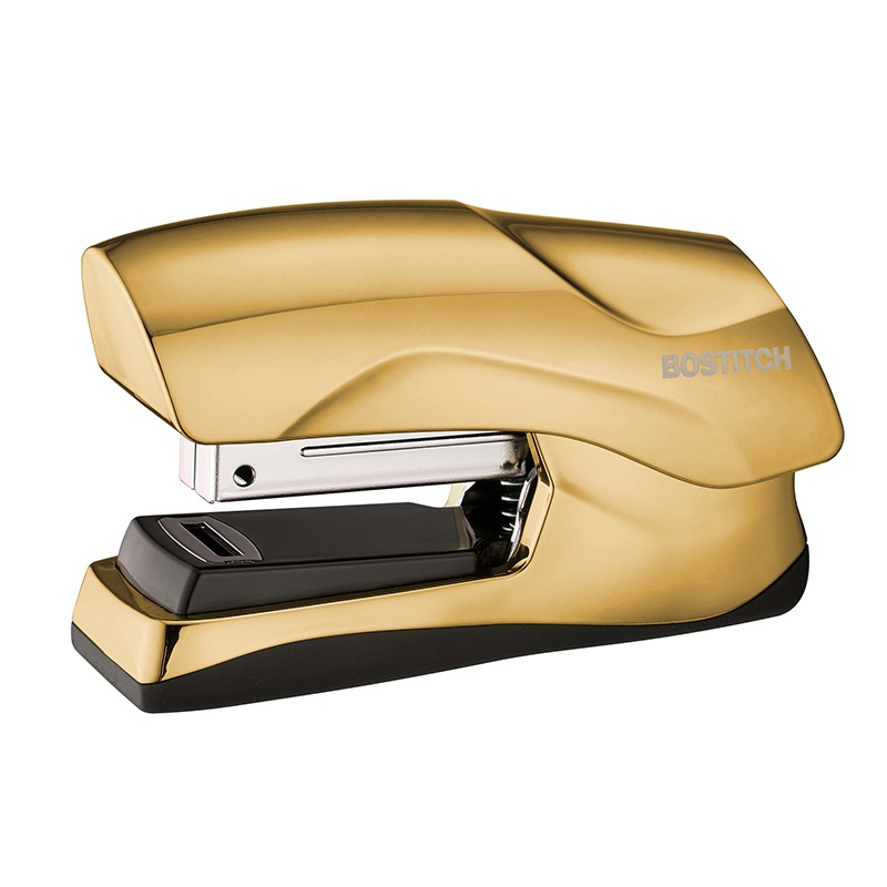 B175 Elect Flat Clinch Stapler, Gold