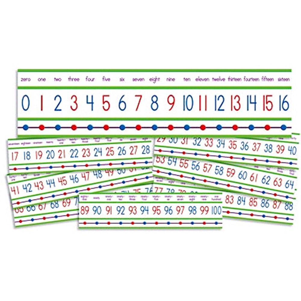Scholastic Teaching Resources TF-8060-3 Numbers 0-100 Mini Bulletin Board Set - Pack of 3