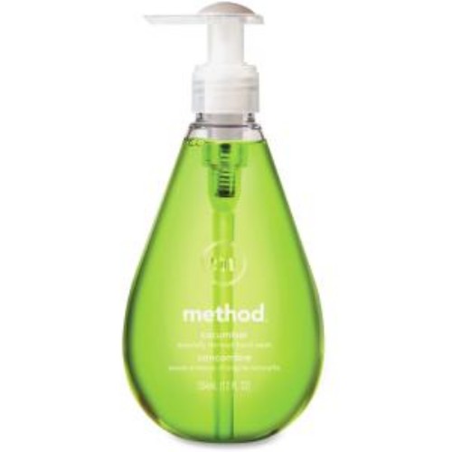Method Products Mth00029ct Gel Hand Wash Cucumber Scent, Bright Green - 12 Oz.