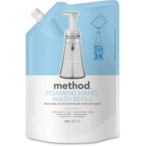 Method Products Mth00662ct Foaming Hand Wash Refill, 28 Oz., Pouch Sweet Water