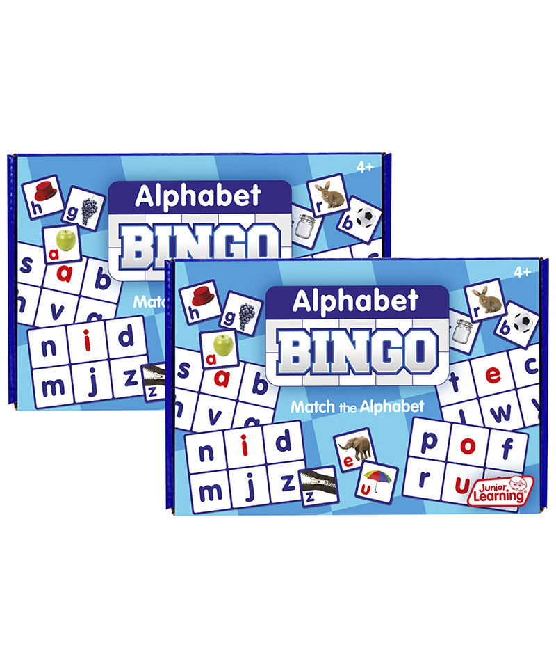 UPC 194629136858 product image for JRL542-2 Alphabet Bingo Game - Pack of 2 | upcitemdb.com