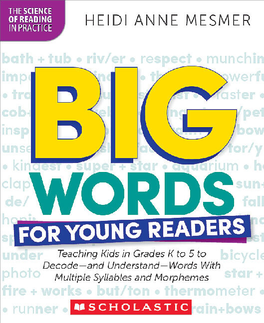ISBN 9781546113867 product image for Scholastic Teaching Resources SC-9781546113867 Big Words for Young Readers | upcitemdb.com