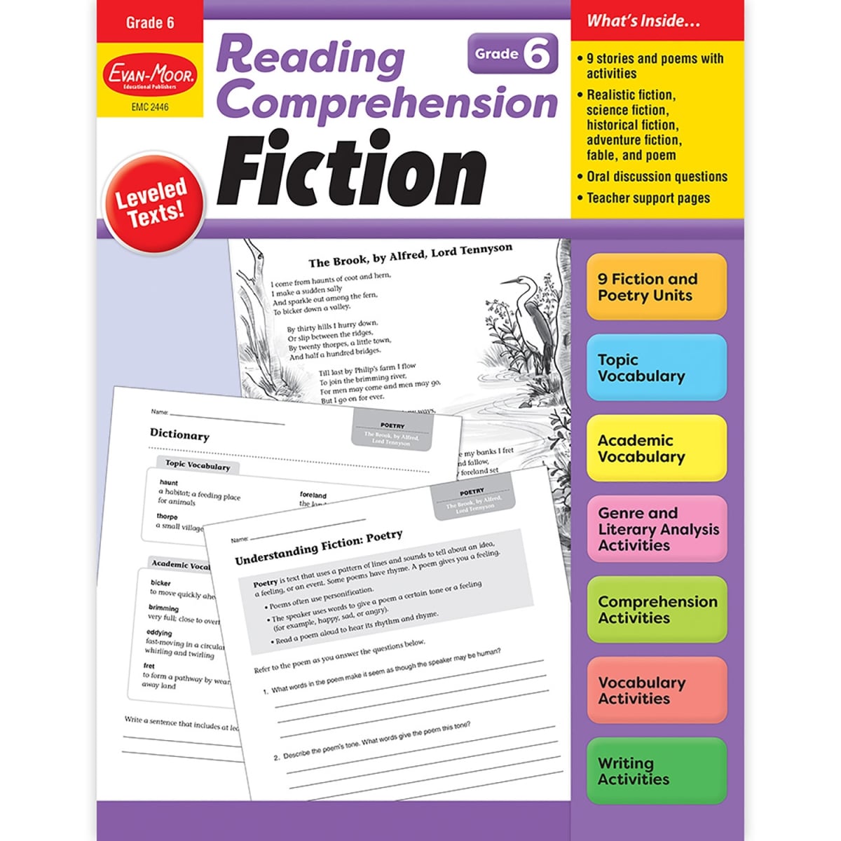 ISBN 9781645143512 product image for EMC2446 Grade 6 Reading Comprehension - Fiction | upcitemdb.com
