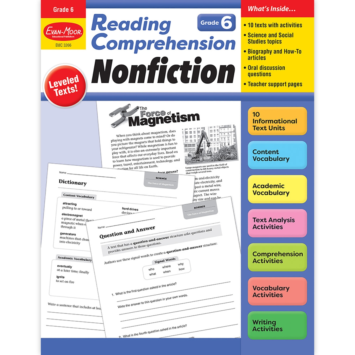 ISBN 9781645143390 product image for EMC3266 Grade 6 Reading Comprehension - Nonfiction | upcitemdb.com