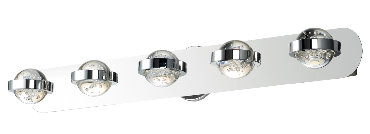 Et2 E30615-91pc Cosmo Led 36 In. Polished Chrome Bath Vanity Wall Light