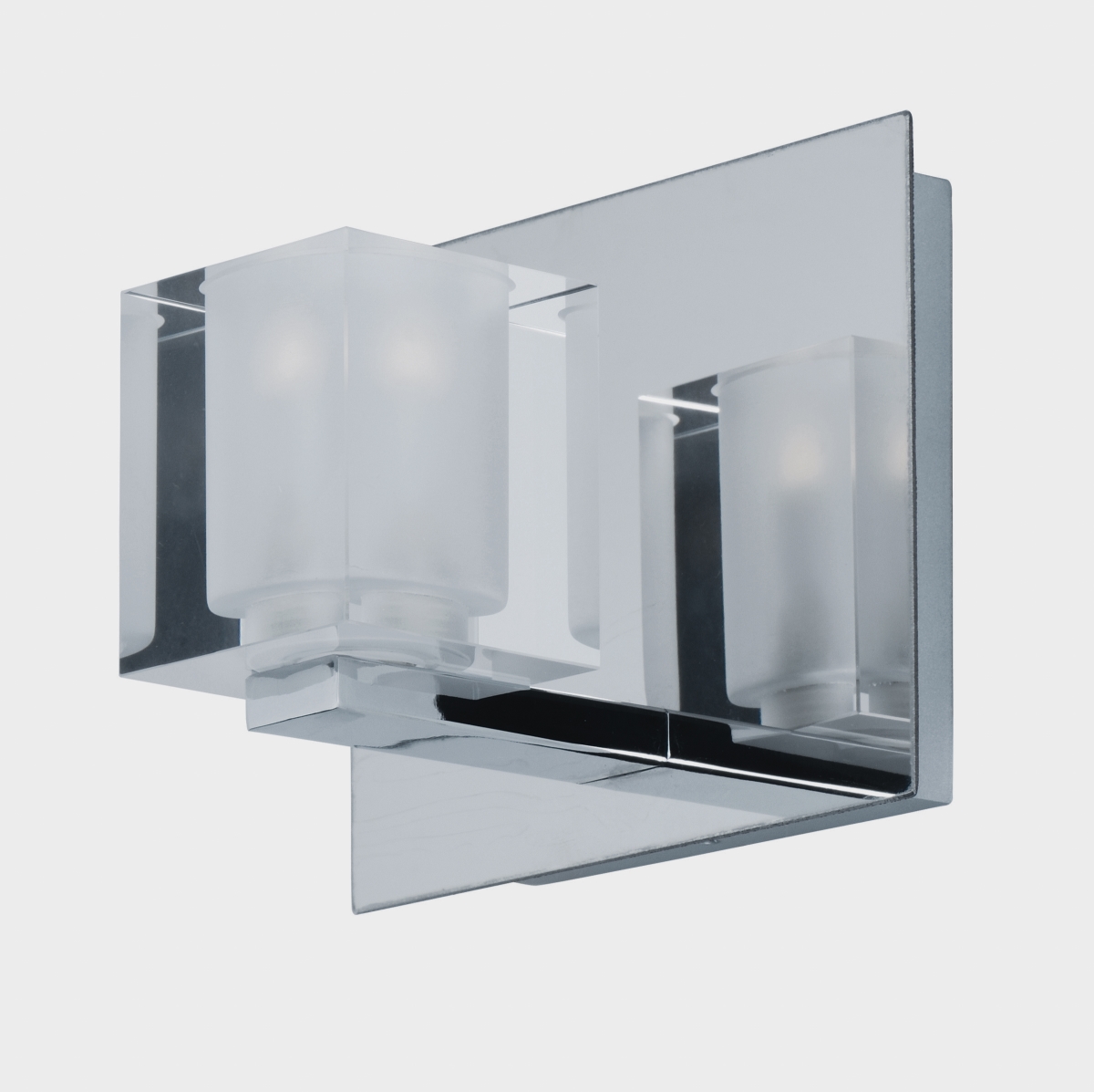 Blocs Led 6 In. Polished Chrome Vanity Wall Light