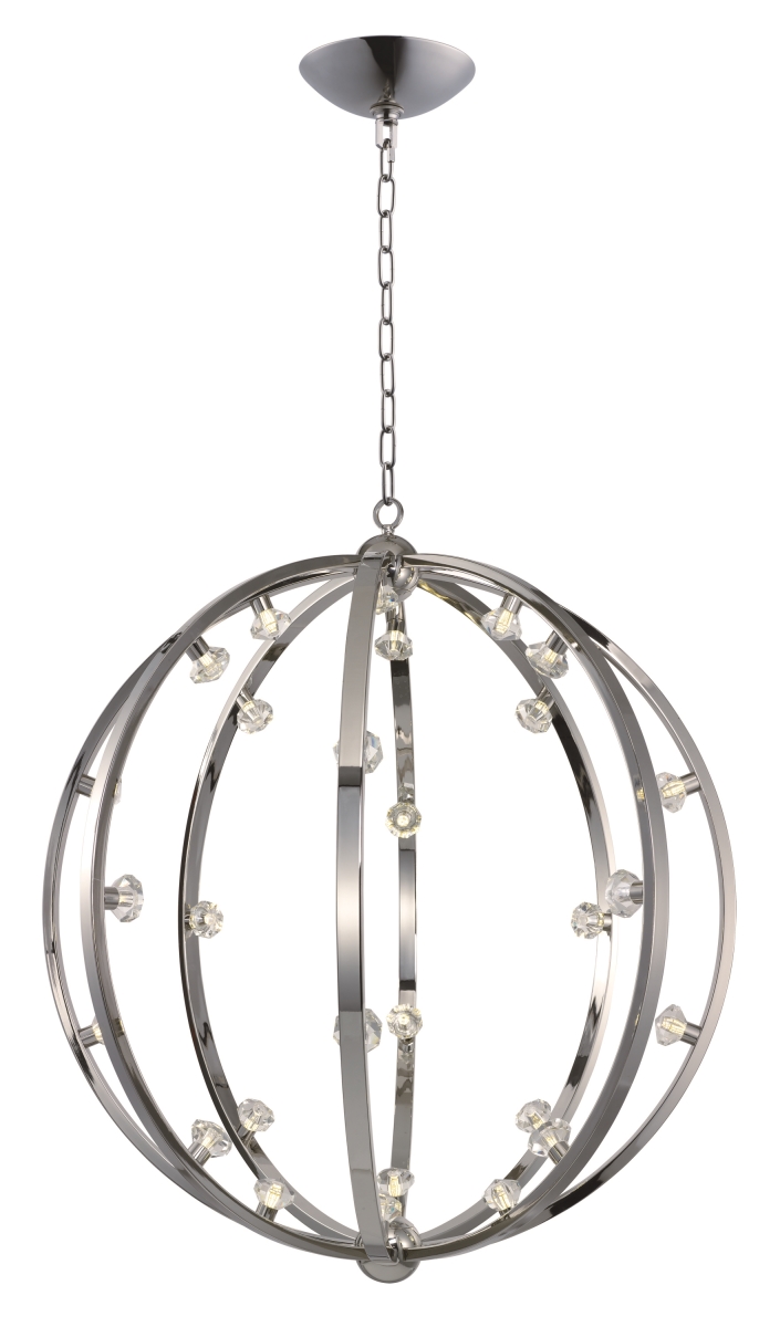 46.5 In. Equinox Led Pendant - Polished Nickel