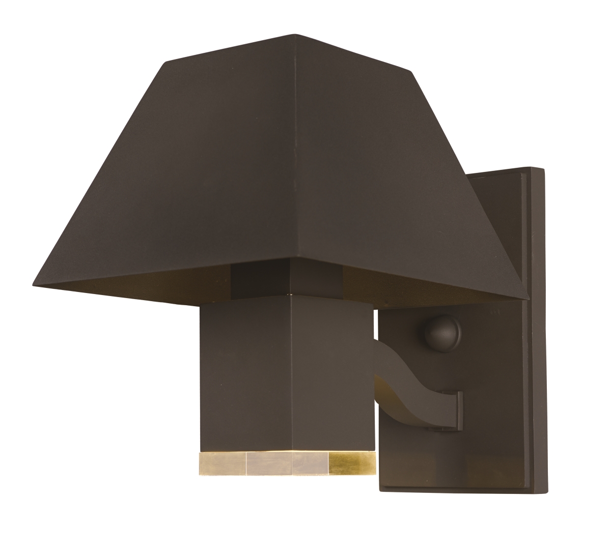 53514clabz 12.25 In. Pavilion Led Outdoor Post Mount - Architectural Bronze