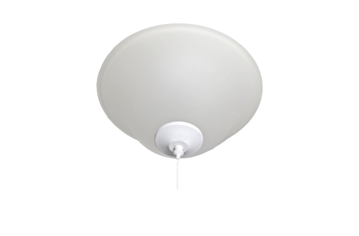 Fkt209ftmw 3 Light Ceiling Fan Light Kit With Wattage Limiter - Matte White