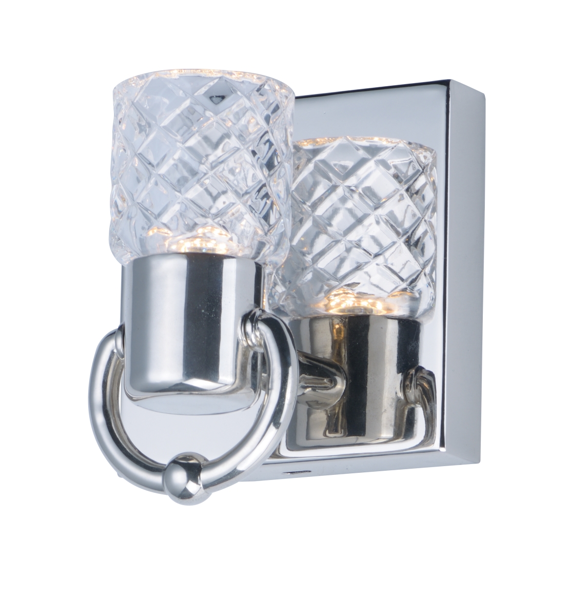 24701clpn Crystol 1-light Led Wall Sconce, Polished Nickel