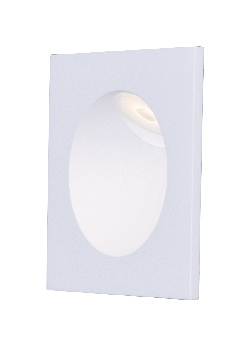 E41403-wt Alumilux Led Step-light, White