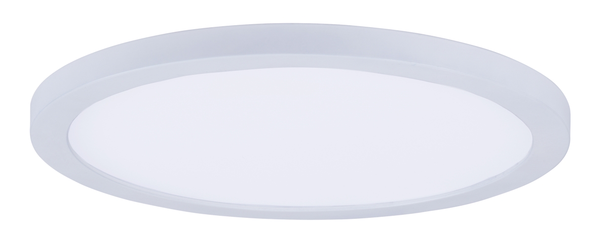 10 In. Wafer Led Recessed Wall Flush Mount, White
