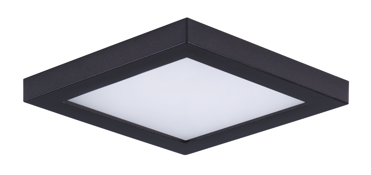 57720wtbz 4.5 In. Wafer Led Square Wall Flush Mount, Bronze