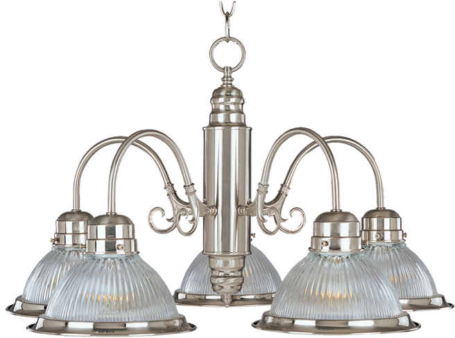 91195clcs 14 X 24 In. Builder Basics 5-light Chandelier, Country Stone