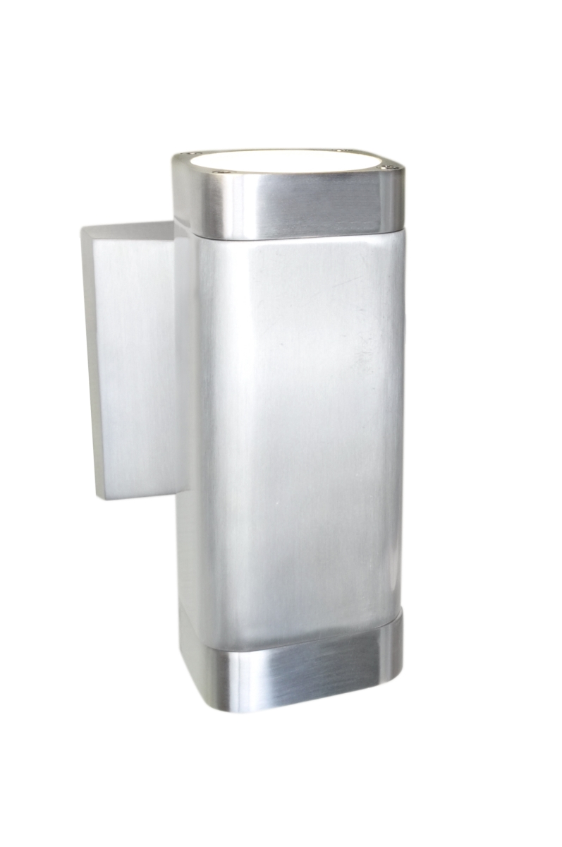 6.5 X 4 In. Lightray Led 2-light Wall Sconce, Brushed Aluminum