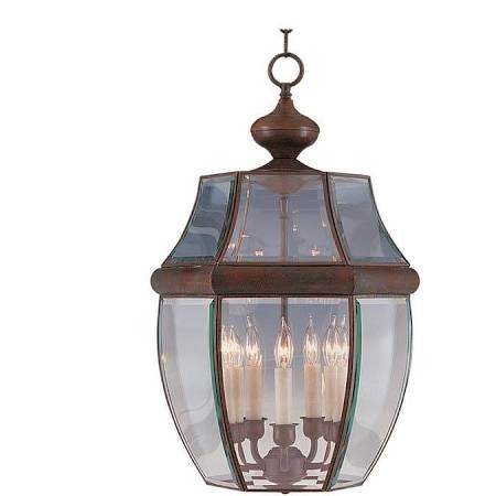 6096clpe 23 X 14 In. South Park 5-light Outdoor Hanging Lantern, Pewter