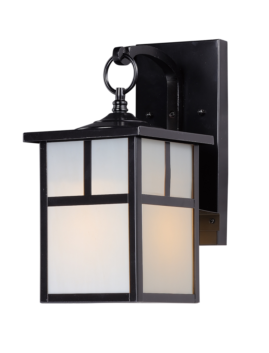 4053wtbk 12 In. Coldwater 1-light Outdoor Wall Lantern, Black