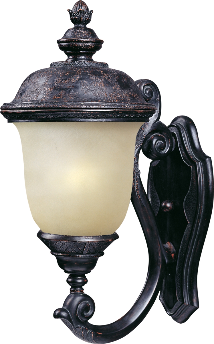 56523moob 20 In. Carriage House Led 1-light Outdoor Wall Lantern, Oriental Bronze