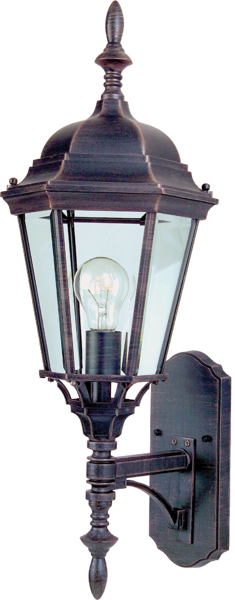 24 In. Westlake Led 1-light Outdoor Wall Lantern, Rust Patina