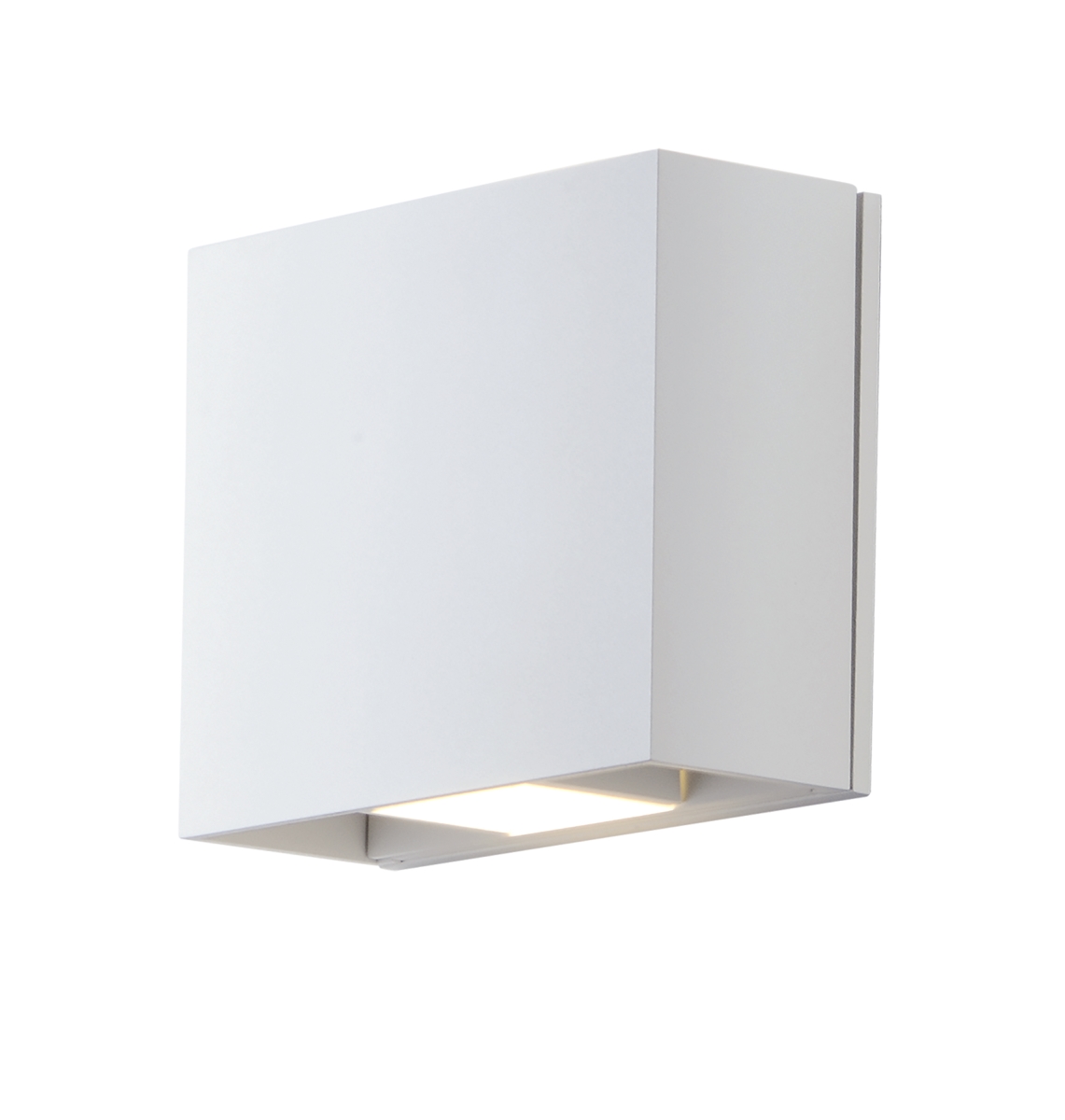 E41328-wt 6 In. Alumilux Led Outdoor Wall Sconce, White