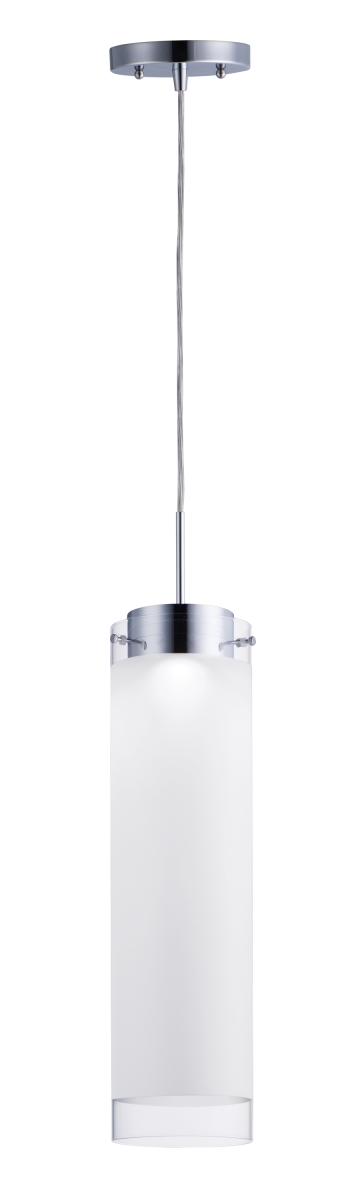 10196clftpc 6 In. Scope Led 12w Single Pendant Ceiling Light, Polished Chrome