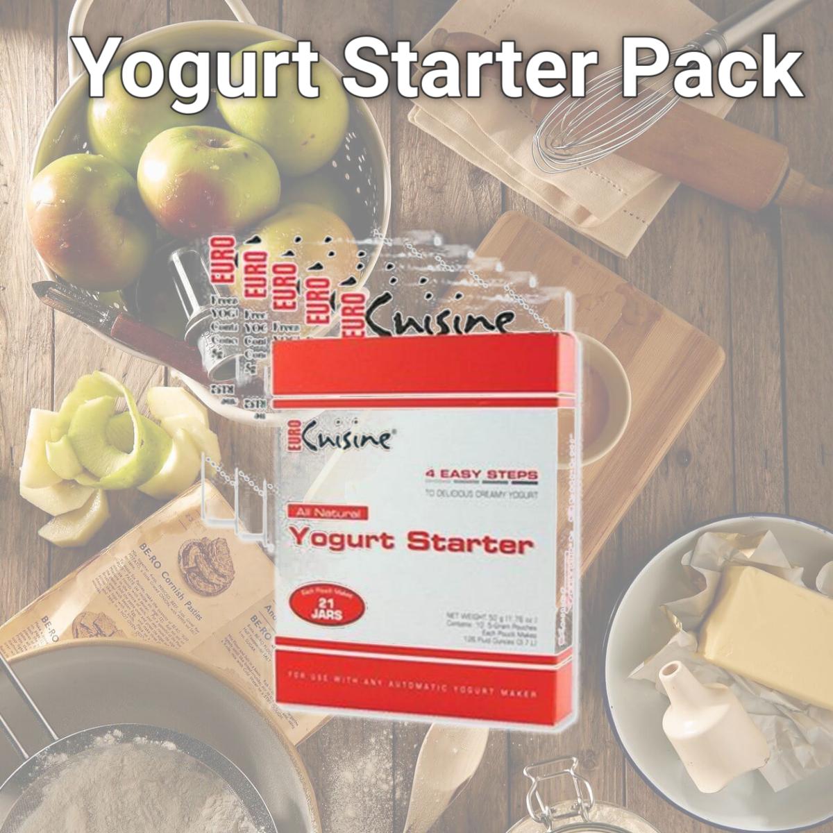 Picture of Euro Cuisine RI1020 Yogurt Starter Pack 