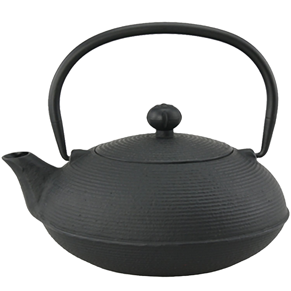 73476 20 Oz Kyusu Cast Iron Tea Pot - Black
