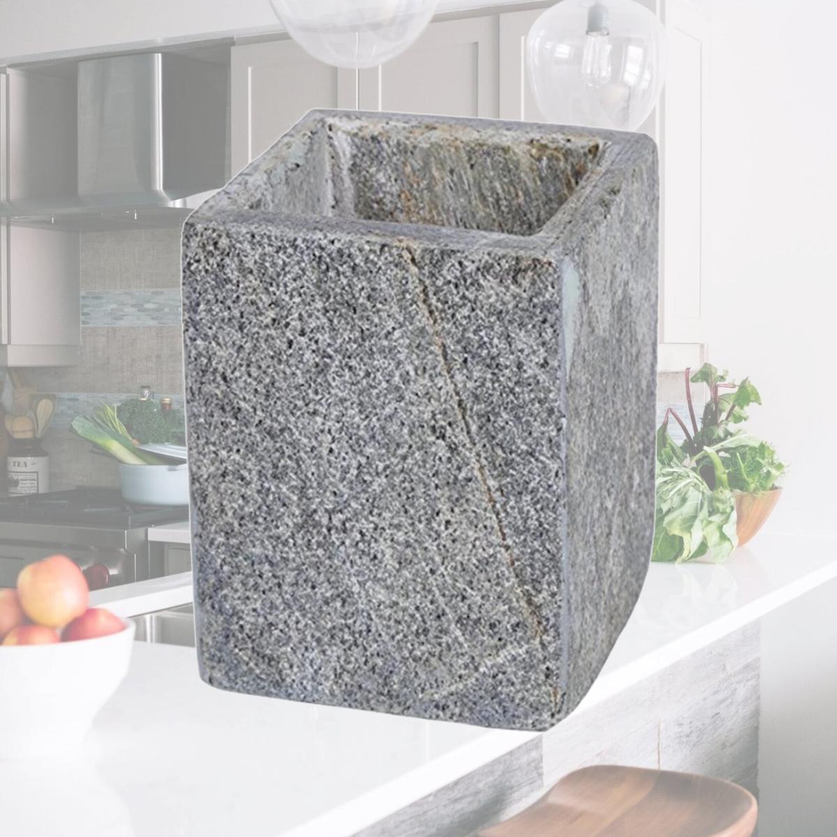 Picture of Creative Home 74769 Slate Tumbler, Black