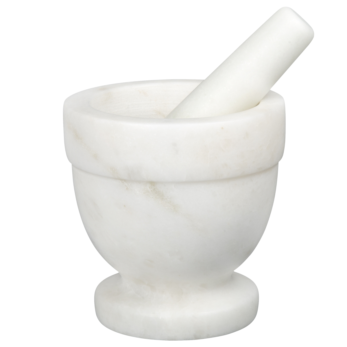 Picture of Evco International 74002 - The Byzantine Collection - White - Marble Mortar And Pestle