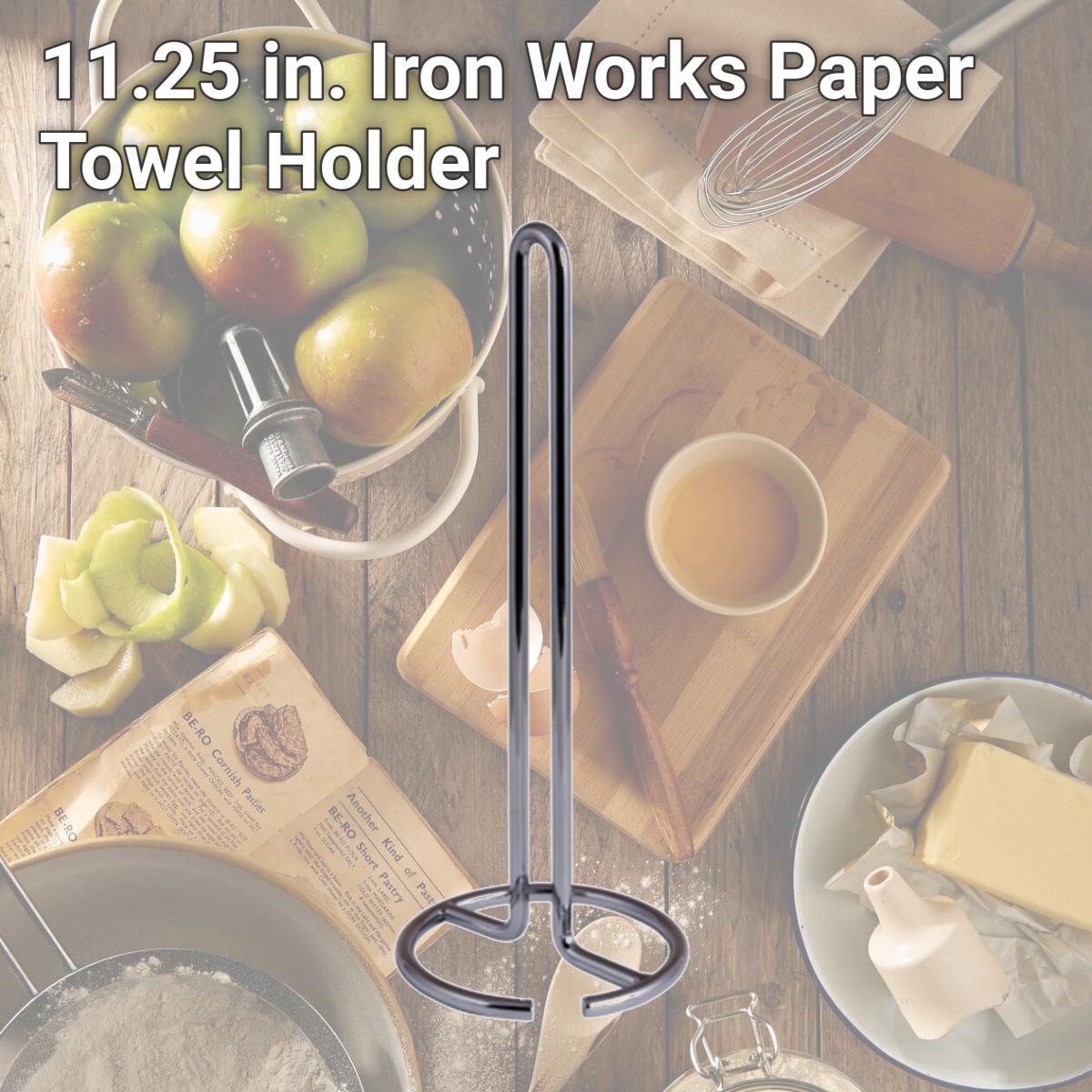 Picture of EVCO International 73230 11.25 in. Iron Works Paper Towel Holder