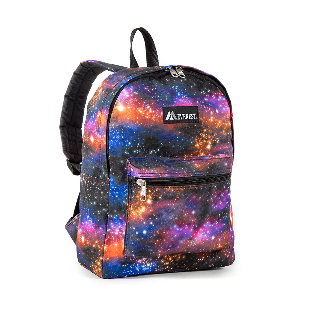 1045kp-galaxy Basic Pattern Backpack, Galaxy