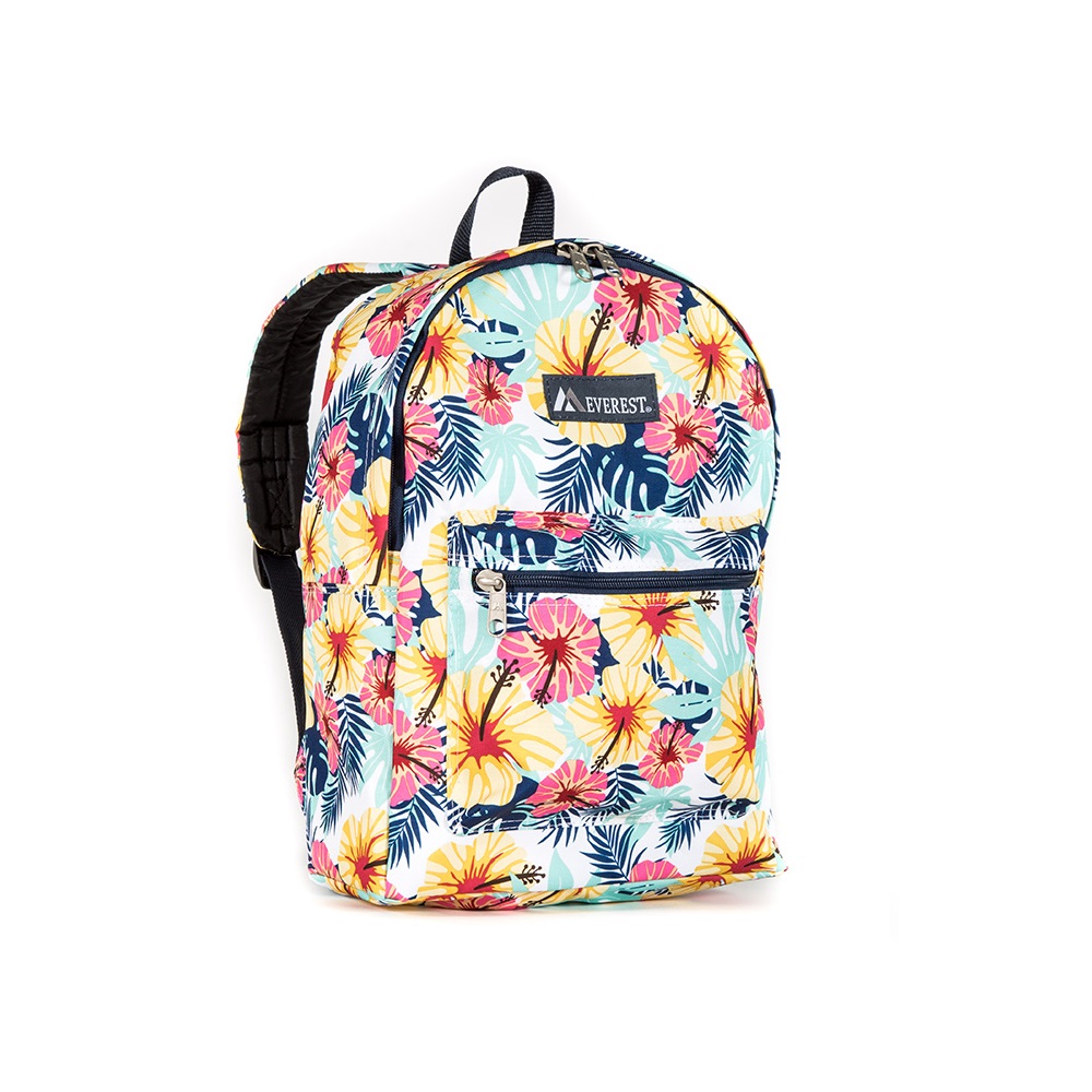 1045kp-tropical Basic Pattern Backpack, Tropical