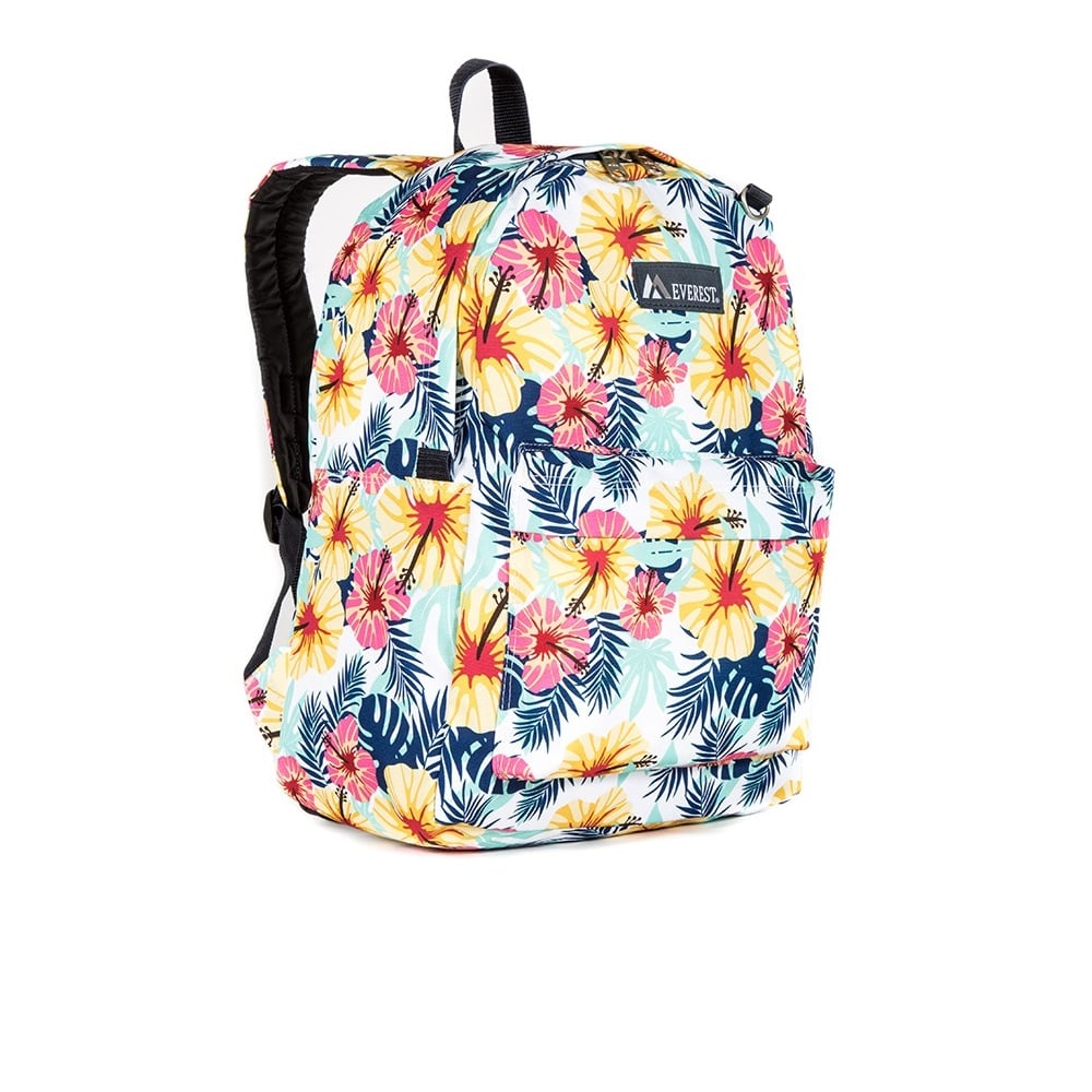 2045p-tropical Classic Pattern Backpack, Tropical