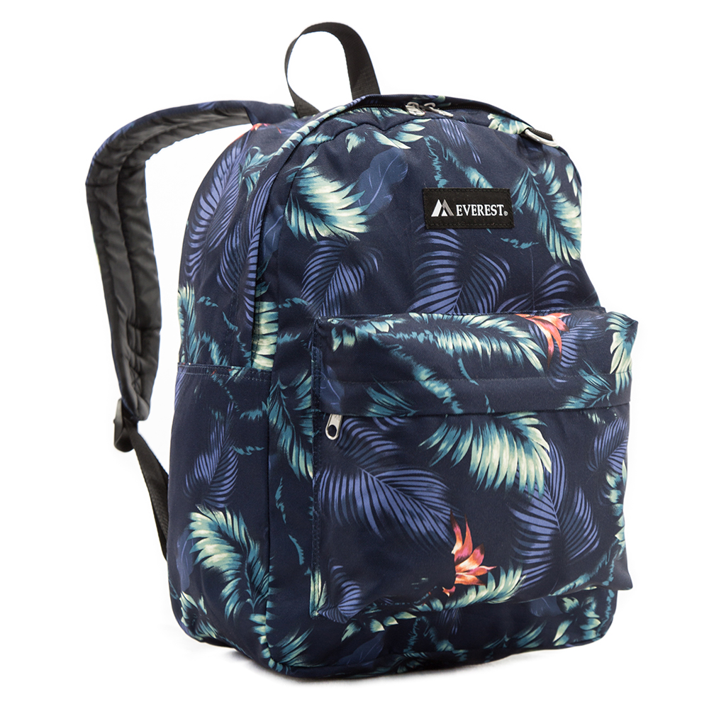 2045p-dtropic Classic Pattern Backpack, Dark Tropic