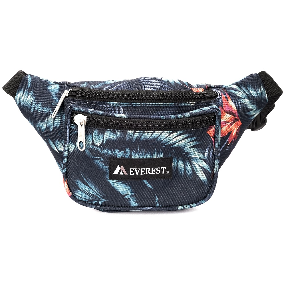 P044kd-dtropic Signature Pattern Waist Pack - Dark Tropical