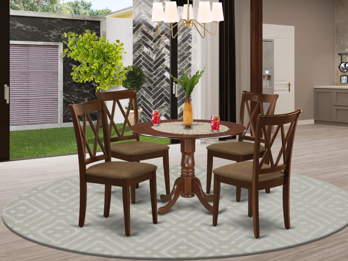 5 Piece Dublin Dining Set - Mahogany